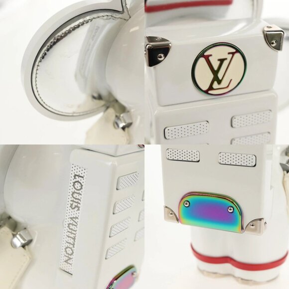 LOUIS VUITTON Vivienne Spaceman Object metal White GI0368 LV Auth 143175M - Picture 15 of 15